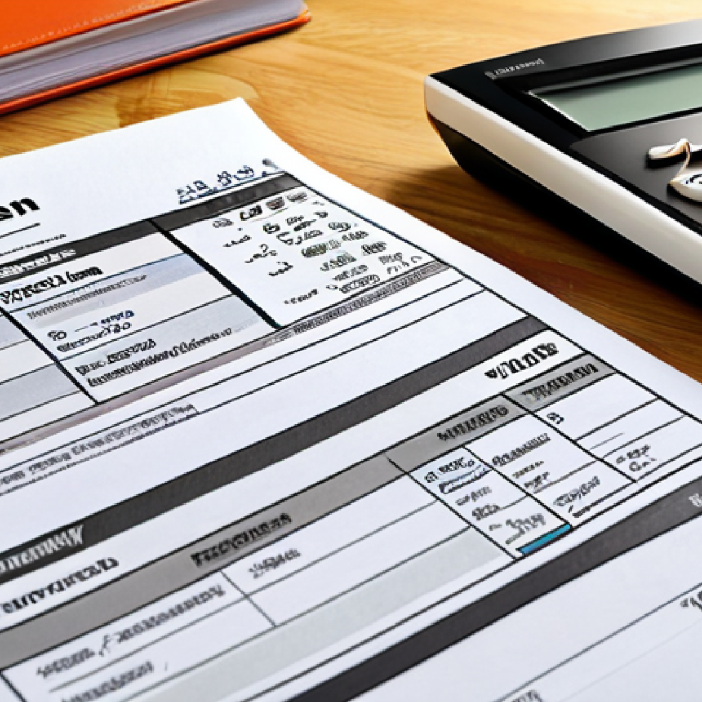 부채 상환 우선순위 설정을 위한 세무 전략 - Budgeting & Tax Benefits**
"A meticulously organized budget planner on a wooden desk, next to a Ger...